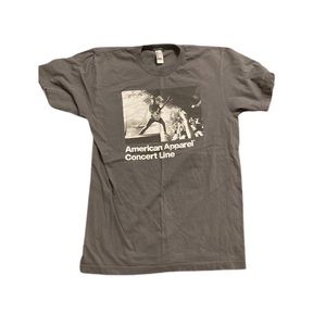 American Apparel Concert Line Tee